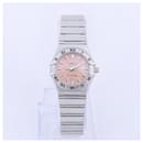 Omega Constellation Mini 1562.62 58948256 SS QZ Pink-Face Watch