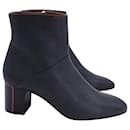 Loro Piana Ankle Boots in Black Leather