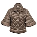 Doudoune Moncler x Mako Sakai en Nylon Marron