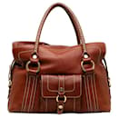 Celine Leather Boogie Bag Lederhandtasche in gutem Zustand - Céline