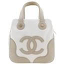 Chanel Canvas Marshmallow Handbag Canvas Handbag A24227 in Good condition