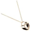 Tiffany & Co Heart Lock Pendant Necklace Metal Necklace in Excellent condition
