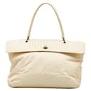 Bottega Veneta Intrecciato Fold Handbag  Leather Handbag in Good condition