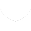 Tiffany Silver Elsa Peretti Diamonds by the Yard Pendant Necklace - Tiffany & Co