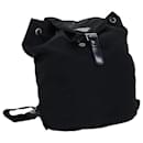 PRADA Backpack Nylon Black Auth 74966 - Prada