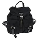 PRADA Backpack Nylon Black Auth ki4408 - Prada