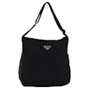 PRADA Shoulder Bag Nylon Black Auth bs14172 - Prada