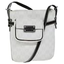 LOEWE Anagram Shoulder Bag PVC White Auth 74479 - Loewe