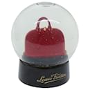 LOUIS VUITTON Snow Globe Alma VIP Limited Clear Red LV Auth 74498 - Louis Vuitton