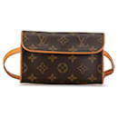Louis Vuitton Pochette Florentine Canvas Belt Bag M51855 em bom estado
