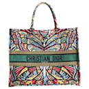Multicolour large Butterfly Book Tote - Christian Dior