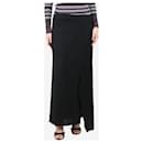 Black linen midi skirt - Brand size 3 - Yohji Yamamoto