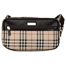 Burberry Brown House Check Canvas Belt Bag
