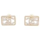 NEUF BOUCLES D'OREILLES CHANEL LOGO CC STRASS ET NUMERO 5 EN METAL EARRINGS - Chanel