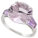 NEW MAUBOUSSIN RING EXTREMELY FREE & SENSUAL T61 WHITE GOLD AMETHYST - Mauboussin