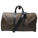 NEUE LOUIS VUITTON KEEPALL 55 BANDOULIERE-TASCHE M56714 MONOGRAMM-REISETASCHE - Louis Vuitton