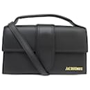 NEUF SAC A MAIN JACQUEMUS LE GRAND BAMBINO 213BA007 CUIR NOIR HANDBAG PURSE - Jacquemus