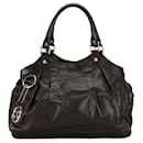Gucci Leather Sukey Tote Bag  Leather Handbag 211944 in Good condition