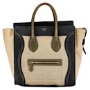 Celine Leather Tricolor Luggage Tote  Leather Tote Bag in Good condition - Céline