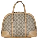 Gucci GG Supreme Dome Bag Canvas Handtasche 309617 in gutem Zustand