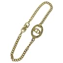 Pulsera Christian Dior Metal Oro Auth am6179