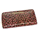 LOUIS VUITTON Vernis Leopard Zippy Wallet Portefeuille Long Rose M91477 Auth bs14311 - Louis Vuitton