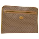 GUCCI GG Supreme Documents case Briefcase PVC Beige 015 399 0282 Auth bs14105 - Gucci