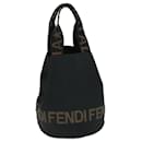 FENDI Hand Bag Nylon Black Auth bs14283 - Fendi