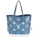 Louis Vuitton Degrade Bleu Monogramm Giant Empreinte Neverfull MM