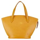 Louis Vuitton Saint Jacques Leather Handbag M52279 in Good condition
