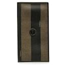 Fendi Pequin Bifold Wallet Cartera corta de lona en buen estado