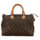Louis Vuitton Speedy 30 Canvas Handbag M41526 in Fair condition