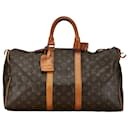 Bolsa de viaje de lona Louis Vuitton Keepall 45 M41428 en buen estado