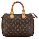 Louis Vuitton Speedy 25 Canvas Handbag M41528 in Good condition