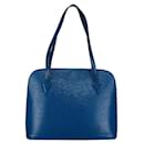 Louis Vuitton Lussac Shoulder Bag Leather Shoulder Bag M52285 in Good condition