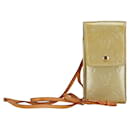 Louis Vuitton Monogram Vernis Walker Pouch Leather Shoulder Bag M91074 in Good condition