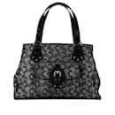 Celine Gray Carriage C Canvas Tote - Céline