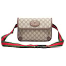 Gucci GG Supreme Belt Bag Sac à bandoulière en toile 493930 en bon état
