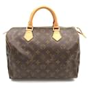 Louis Vuitton Speedy 30 Canvas Handtasche M41526 in gutem Zustand