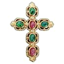 Christian Dior cross pendant