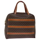 CELINE Macadam Canvas Hand Bag PVC Brown Auth 75226 - Céline