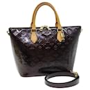 LOUIS VUITTON Monogram Vernis Montebello MM Sac 2way Amarante M90163 Auth 75763 - Louis Vuitton