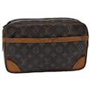 LOUIS VUITTON Monogram Compiegne 28 Clutch Bag M51845 LV Auth am6270 - Louis Vuitton