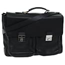 GUCCI Handtasche Leder 2way Schwarz Auth hk1295 - Gucci