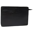 LOUIS VUITTON Epi Pochette Homme Clutch Bag Noir Noir M52522 LV Auth th4900 - Louis Vuitton