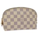 LOUIS VUITTON Damier Azur Pochette Cosmétique PM Pouch N60024 LV Auth 75259 - Louis Vuitton