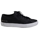 Common Projects Original Achilles Low Sneakers in Black Leather - Autre Marque