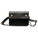 Hermes Courchevel Pochette Waist Bag Leather Belt Bag in Good condition - Hermès
