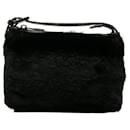 Fendi Faux Fur Mini Handbag  Canvas Handbag 8N0001 in Good condition