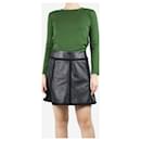 Green wool sweater - size UK 10 - Autre Marque